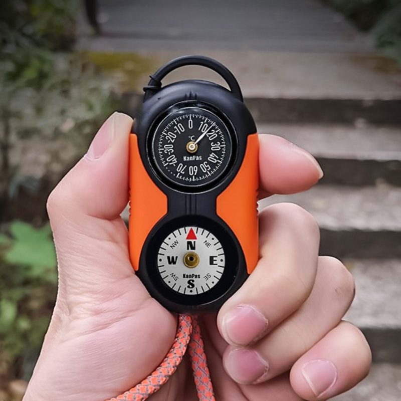 Hunting Outdoor Thermometer - Wysokiej jakości zestaw 2w1: higrometr, termometr,