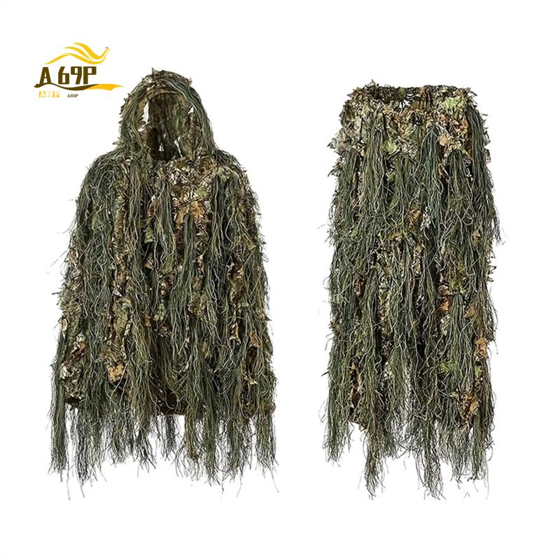 Outdoor Hunting Photography - A69P - Dorosły Kombinezon Ghillie Outdoorowy