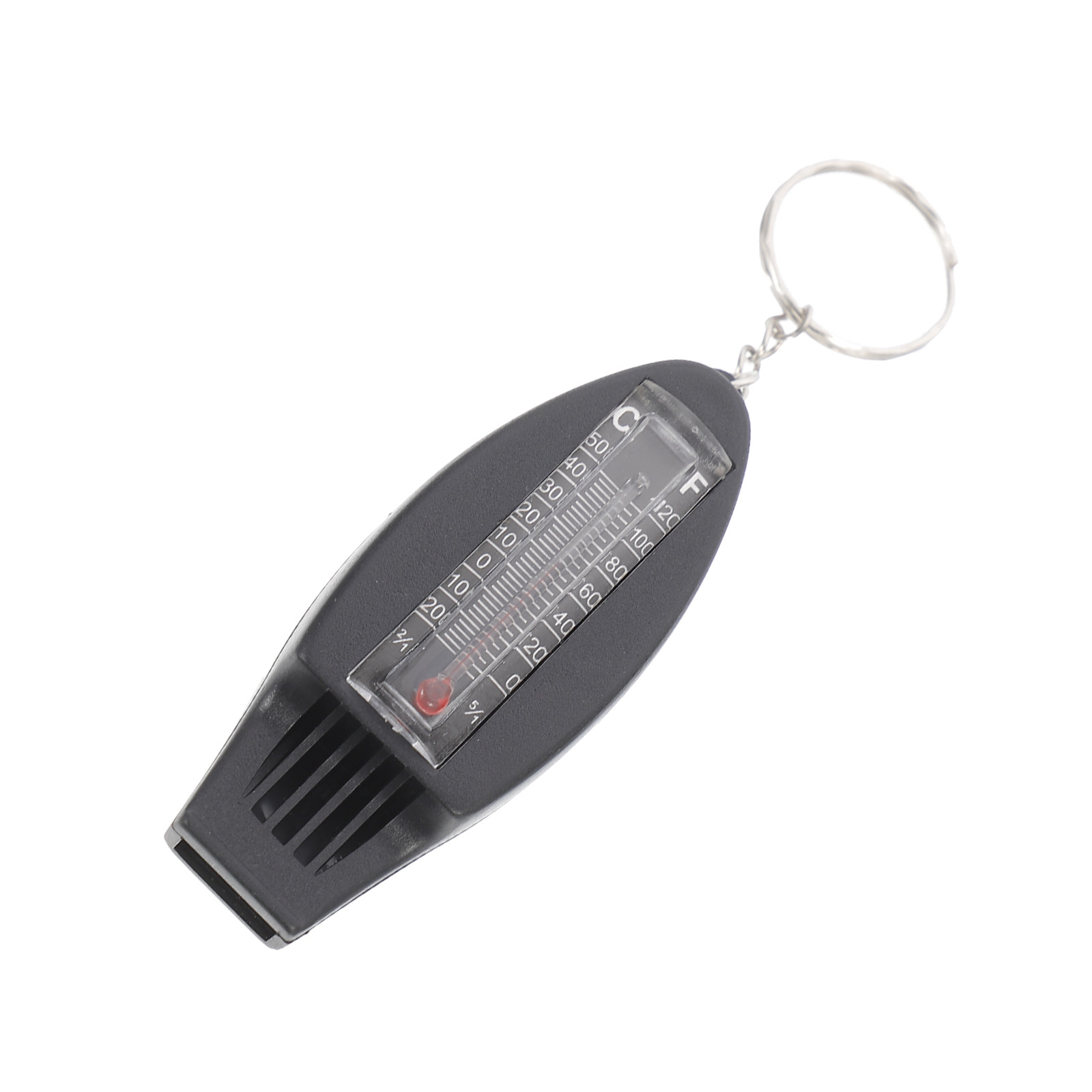 Hunting Outdoor Thermometer - Gwizdek ratunkowy na breloczku – narzędzie