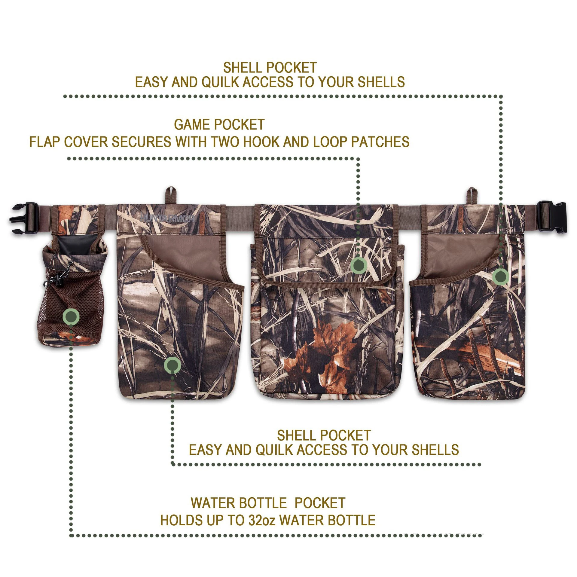 Outdoor Hunting Equipment - Taktyczna torba na talię 4 w