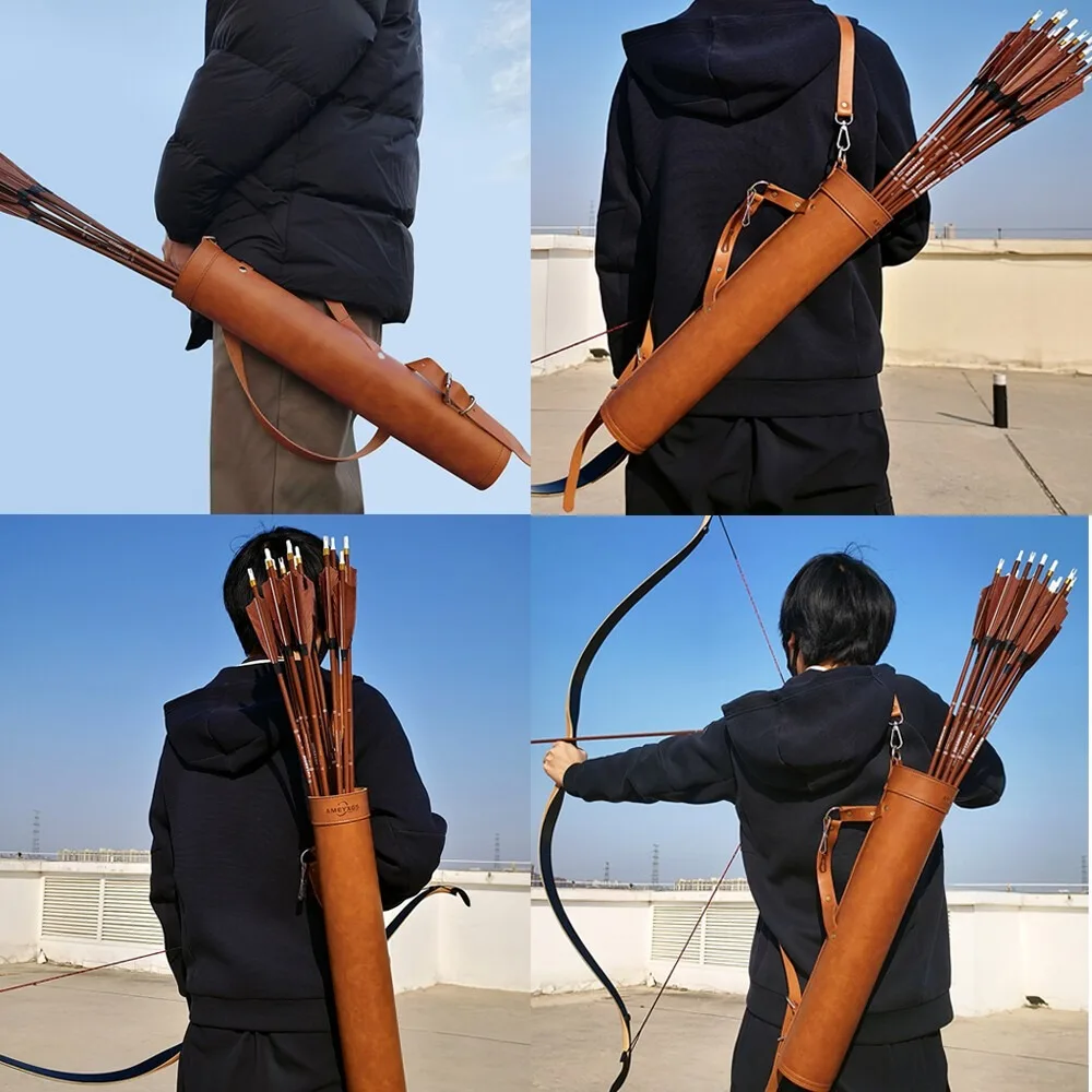 1 szt. Tradycyjny kołczan na s – Quiver Arrow Back recenzja i cena