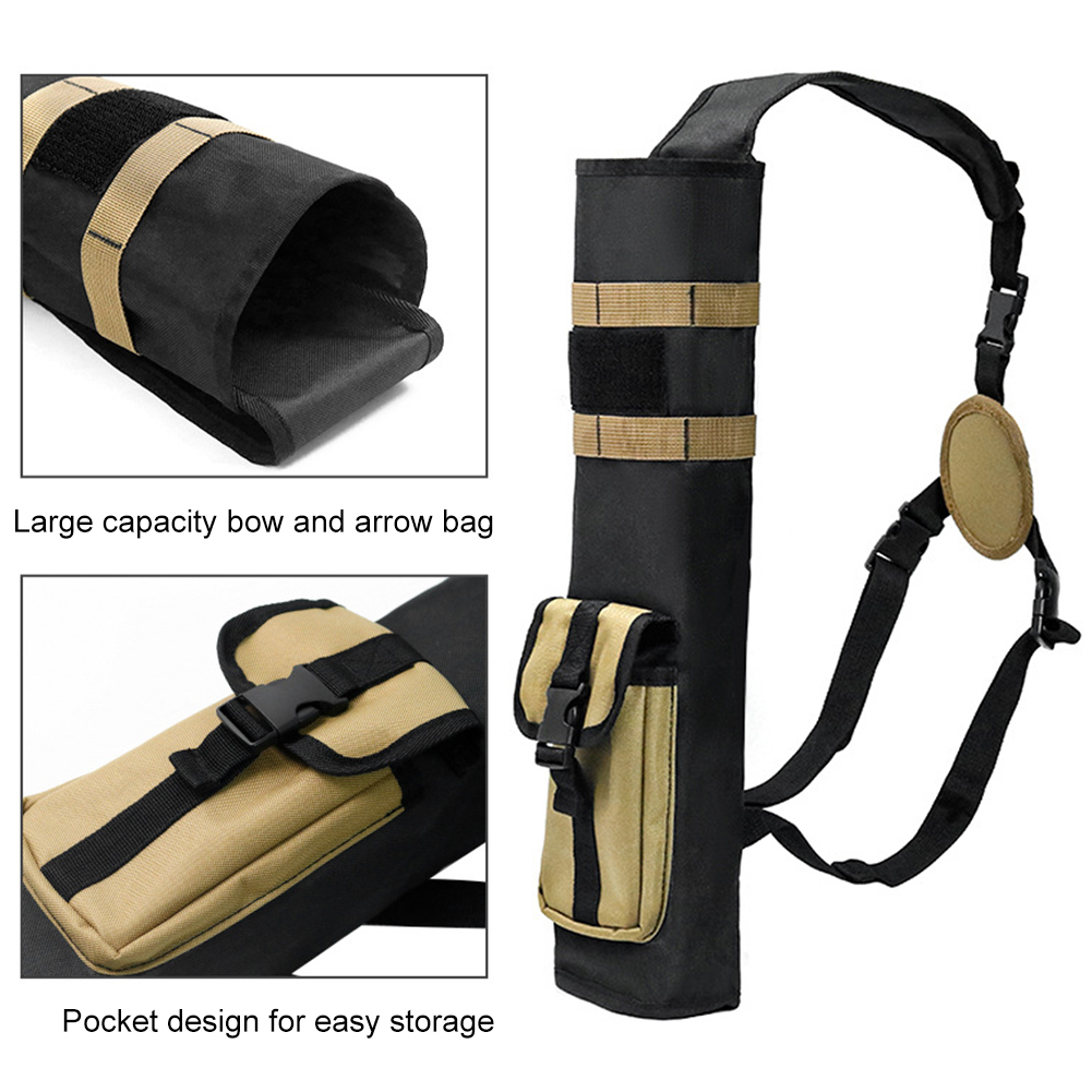 Kołczan łuczniczy z kieszenią  – Quiver Arrow Back recenzja i cena