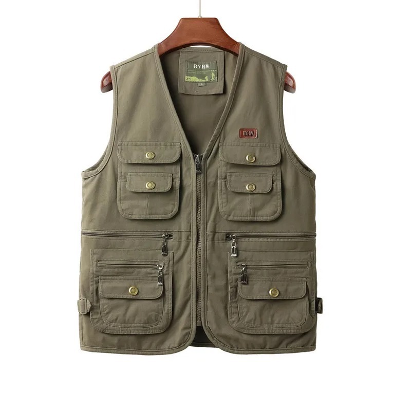 Męska kamizelka z wieloma kies – Safari Outdoor Hunting Jackets recenzja i cena