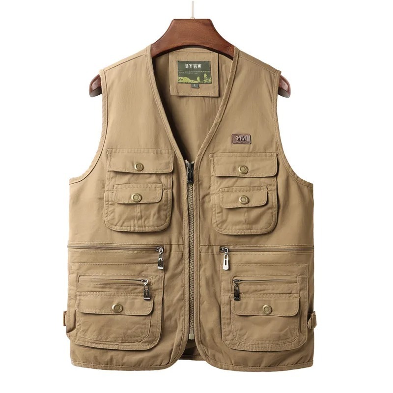 Męska kamizelka z wieloma kies – Safari Outdoor Hunting Jackets recenzja i cena