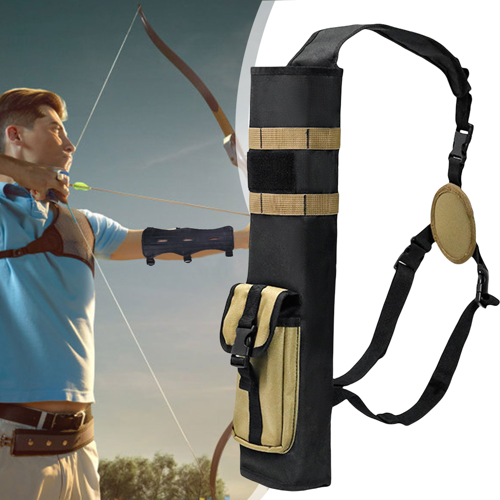 Kołczan łuczniczy z kieszenią  – Quiver Arrow Back recenzja i cena