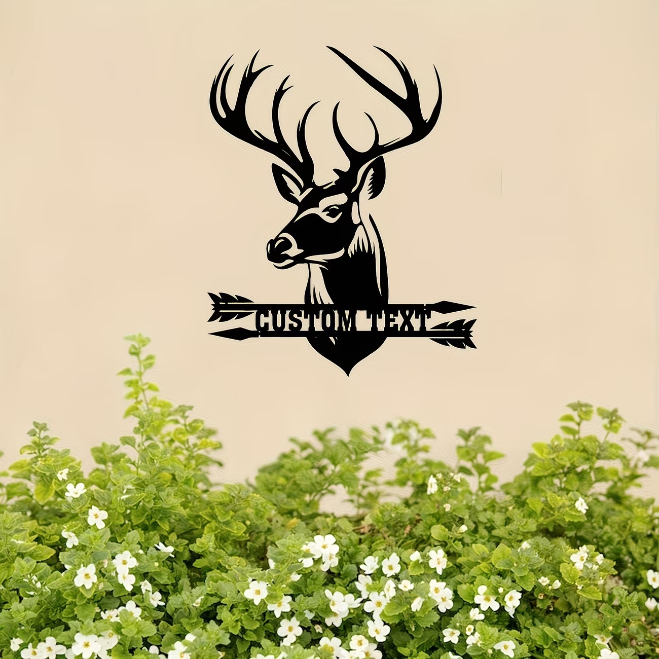 Metalowa dekoracja ścienna z g – Hunting Outdoor Christmas Decorations recenzja i cena