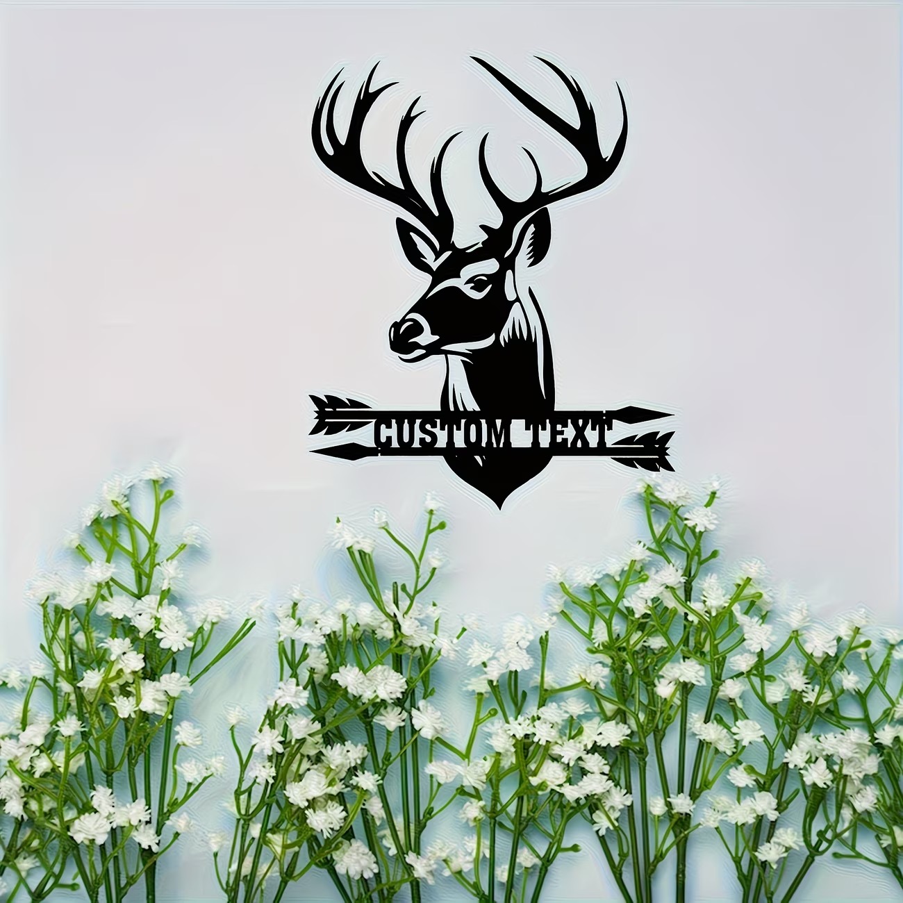 Metalowa dekoracja ścienna z g – Hunting Outdoor Christmas Decorations recenzja i cena