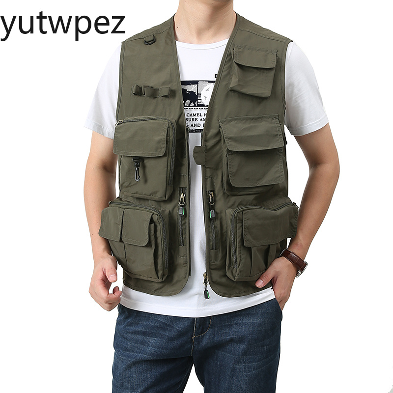 Kamizelka męska bez rękawów, l – Safari Outdoor Hunting Jackets recenzja i cena