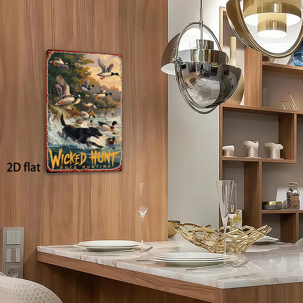 2D Płaski Metalowy Obraz na Śc – Wildman Hunting & Outdoor Reviews recenzja i cena