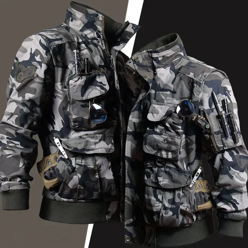 Męski zestaw kamuflażu kilka k – Safari Outdoor Hunting Jackets recenzja i cena