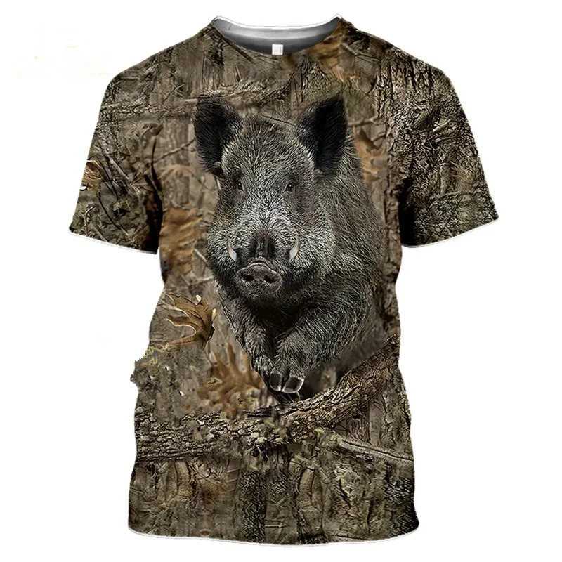 Koszulka 3D z kamuflażem, moty – Wildman Hunting & Outdoor Reviews recenzja i cena