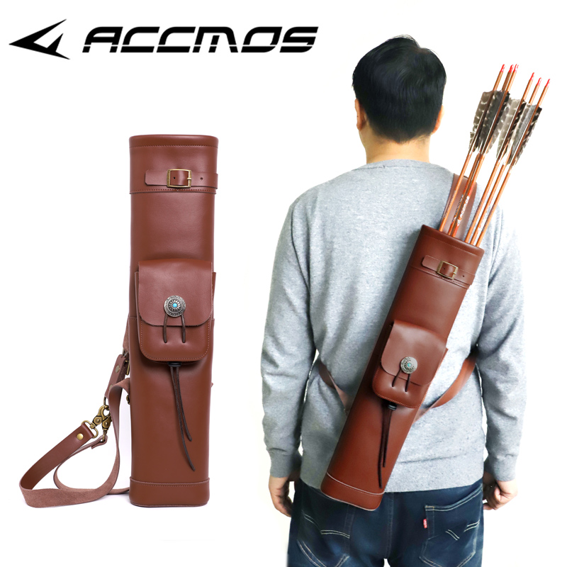 Kołczan ze skóry bydlęcej do j – Quiver Arrow Back recenzja i cena