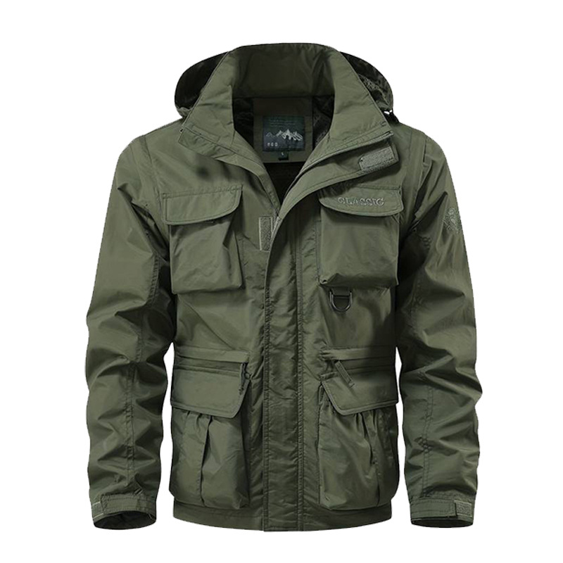 Kurtka męska z odpinanymi ręka – Safari Outdoor Hunting Jackets recenzja i cena