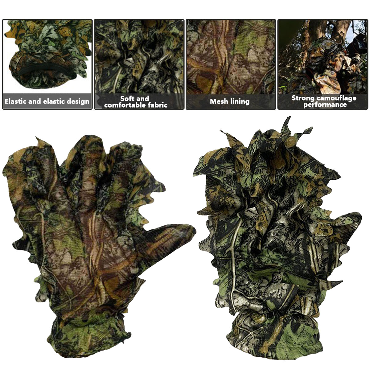 Rękawice myśliwskie 3D z kamuf – Outdoor Hunting Photography recenzja i cena